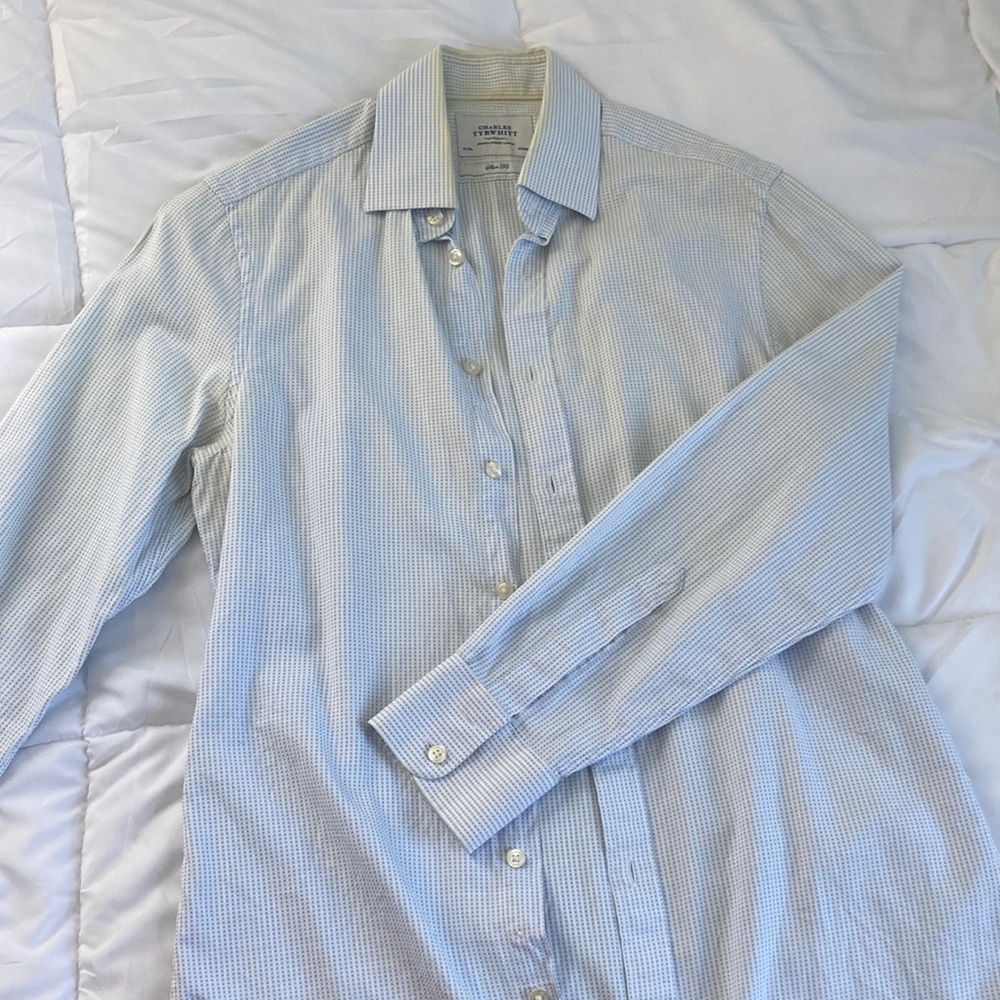 Charles tyrwhitt slim fit button down shirt